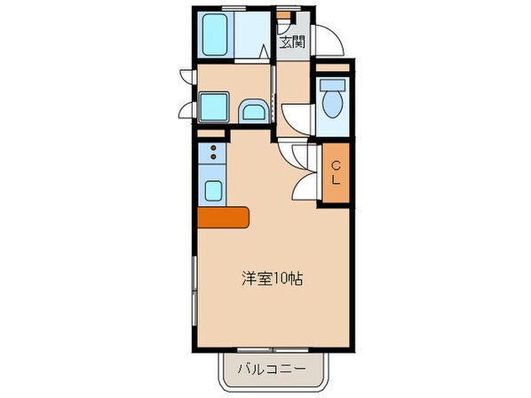 コンフォート梅村の物件間取画像